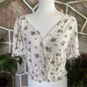 Forever 21 floral shirt